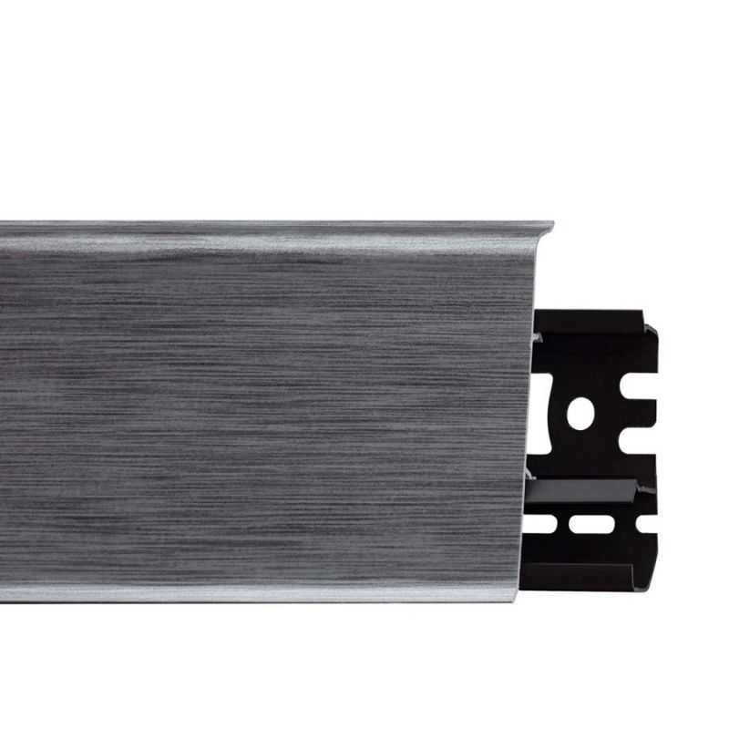 ПВХ-плинтус Arbiton Indo 17 Aluminium