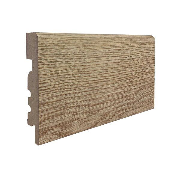 Ламинированный МДФ-плинтус Finitura 80x16 F3 92 браш