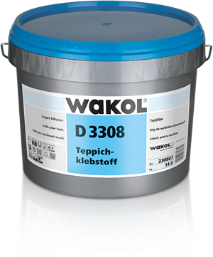 Клей для ковровых <noindex>покрыти</noindex>й WAKOL D 3308  14 кг