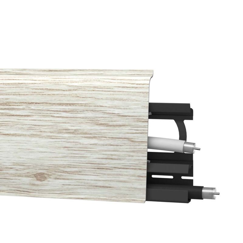 ПВХ-плинтус Arbiton Indo 135 Platinum Oak