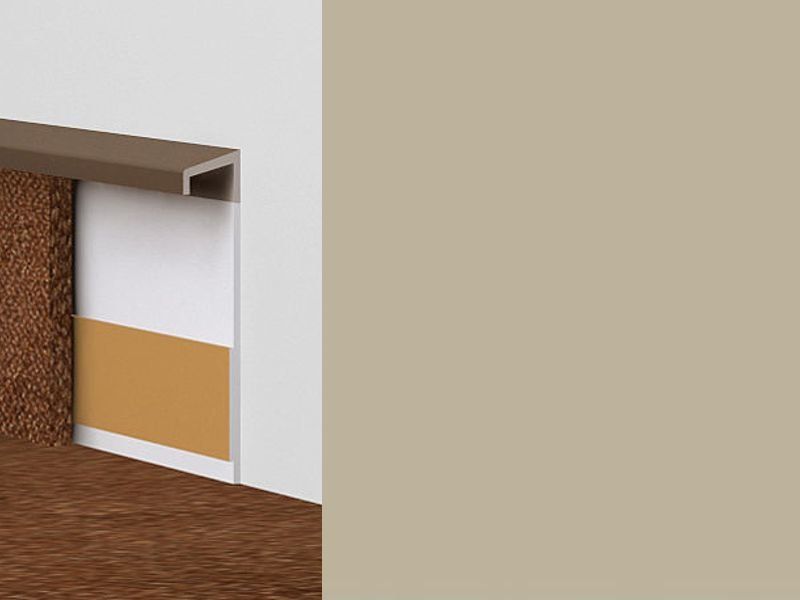 Эластичный ковровый плинтус Dollken TLE55 0130 бежевый