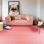 Тканое ПВХ-<noindex>покрыти</noindex>е Bolon Missoni Home ZIGZAG RED