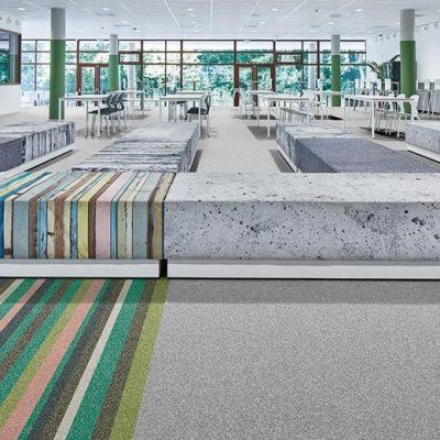 Ковровая плитка Forbo Tessera Chroma 3601 platinum