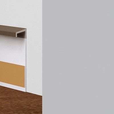 Эластичный ковровый плинтус Dollken TLE55 0138 серый