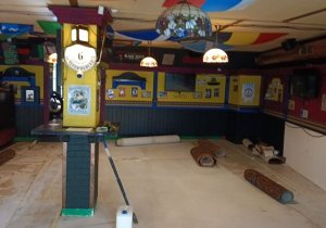 Укладка ковролина в Пабе