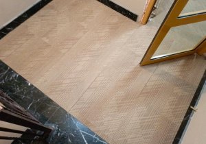 Укладка ковровой плитки в Гостинице Эдем